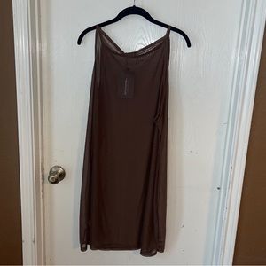 PRETTY LITTLE THING PLUS SIZED MESH DRESS SIZE 26 NWT